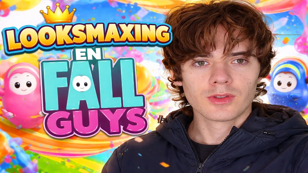 LOOKSMAXER JUEGA FALL GUYS