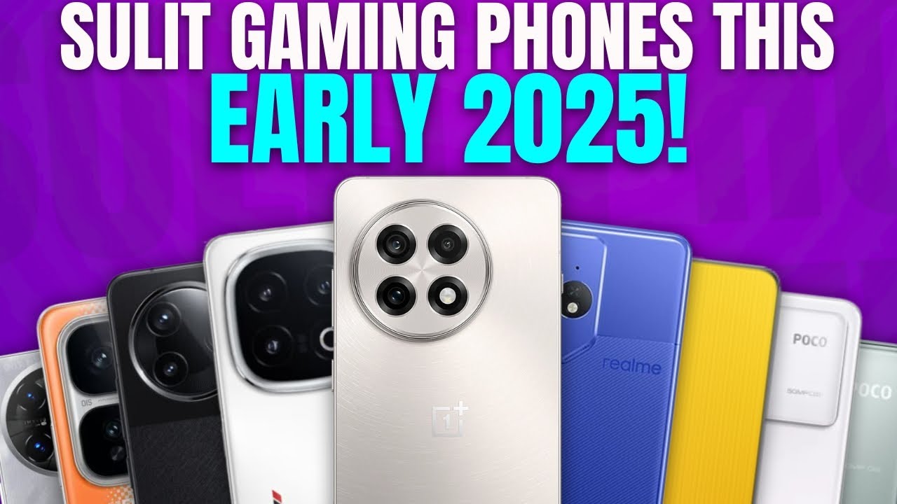 ITO ANG MGA SULIT GAMING PHONES NGAYONG EARLY 2025!!