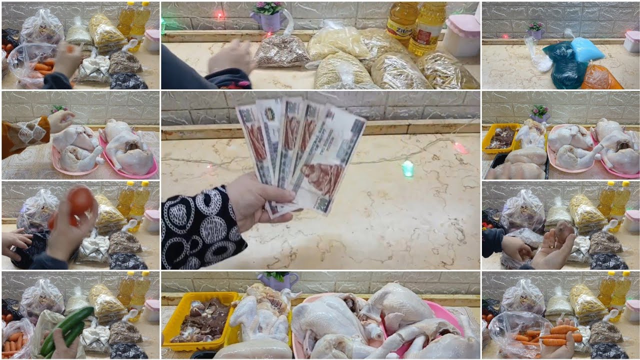 ميزانية ١٠٠٠ج❗️مشتريات شهر رمضان٢٠٢٦ 🌙بتقسيمه وبنظام❗️هتملي بيتك خير بافكار اقتصادية هتوفر الميزانية