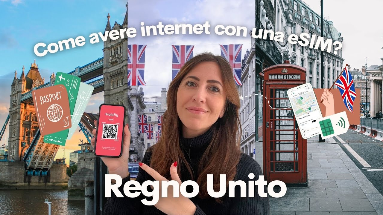 Come posso avere internet con una eSIM in Regno Unito?🇬🇧