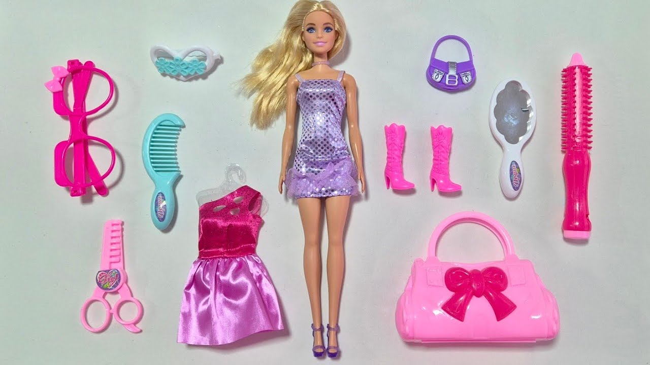 Disney Barbie Doll Makeover | Disney Doll Collection Playsets | Disney Princess 