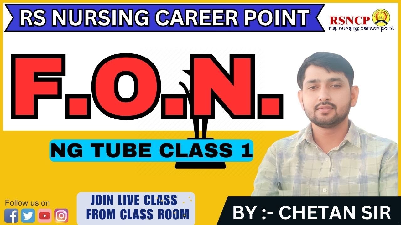 NG Tube FON || Class-7 || BY CHETAN SIR