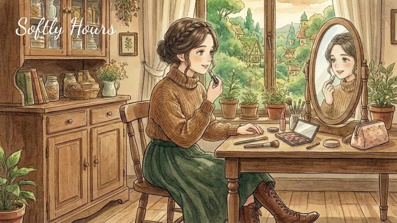 Ep 1 - A Peaceful Weekend in a Cozy Village | Ghibli-Inspired Slow Life - Softly Hours