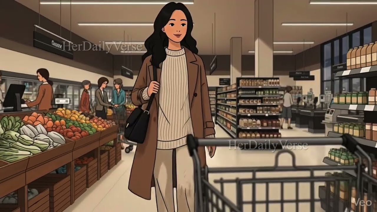 Rainy Grocery Shopping & Quiet Unwind 🌧️ | Ghibli Inspired ASMR Routine
