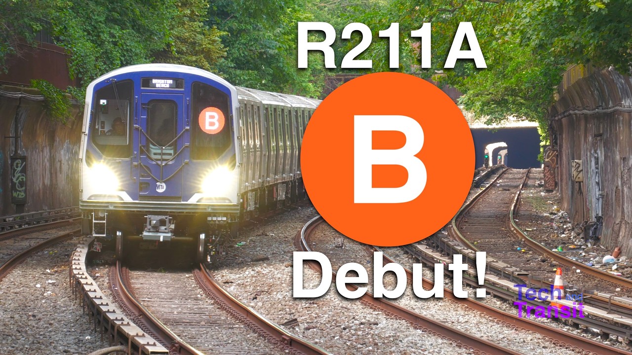 R211A Subway Cars enter (B) Line Service! (First Run)