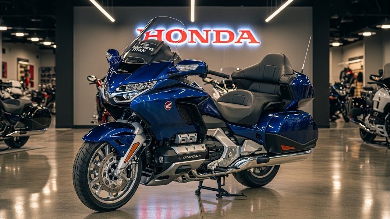 Новый Honda Gold Wing Titan 2026 😱 Полный обзор и цена