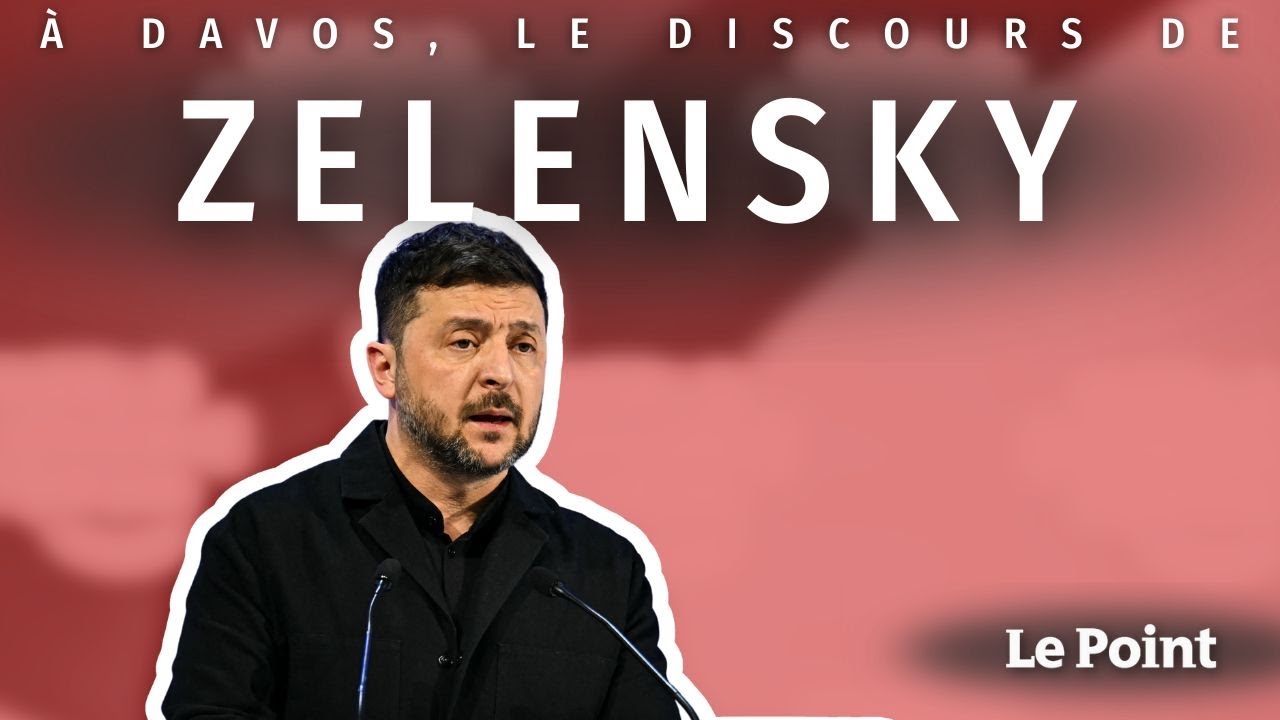 Le discours choc de Zelensky &agrave; Davos : &laquo; L&rsquo;Europe aime parler de l&rsquo;avenir mais &eacute;vite d&rsquo;agir dans le