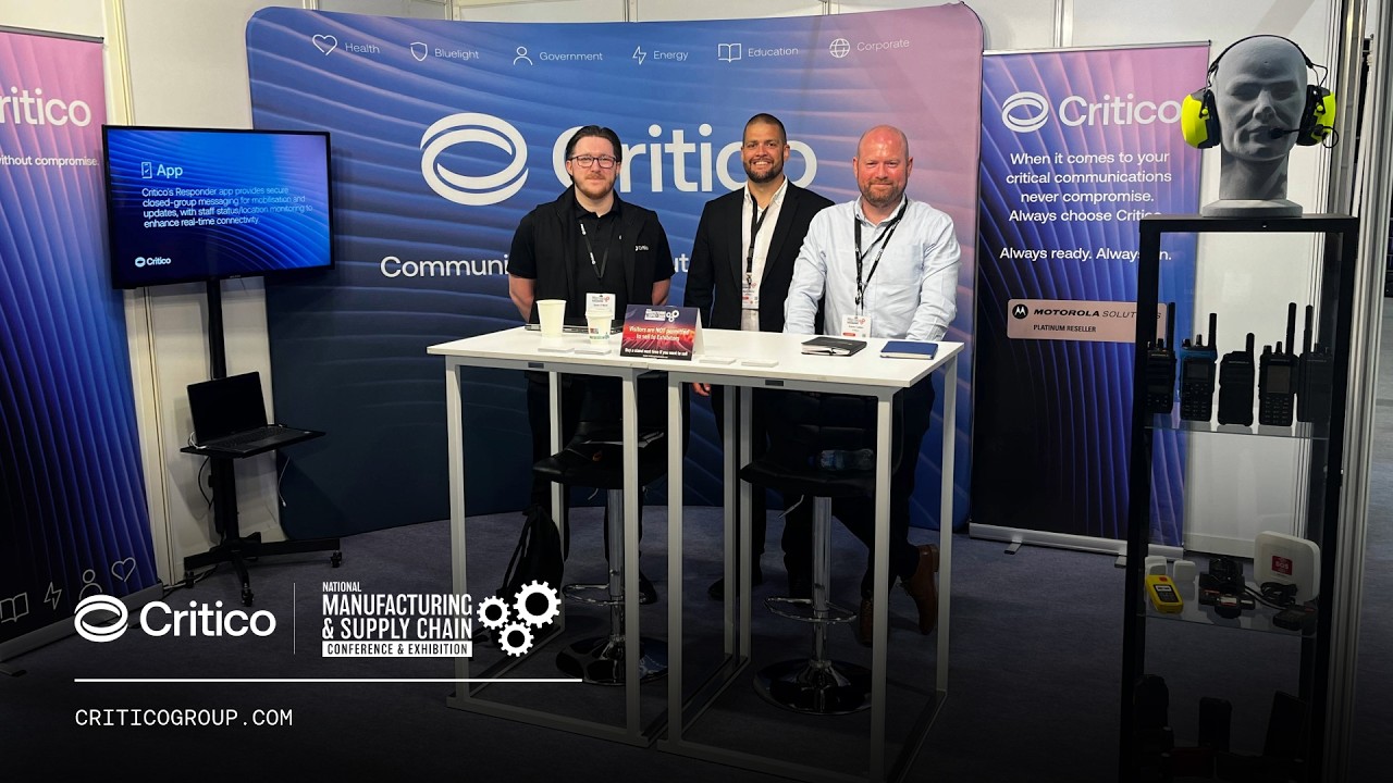 Critico at National Manufacturing and Supply Chain Expo 2026 @ RDS Simmonscourt, Dublin, Ireland