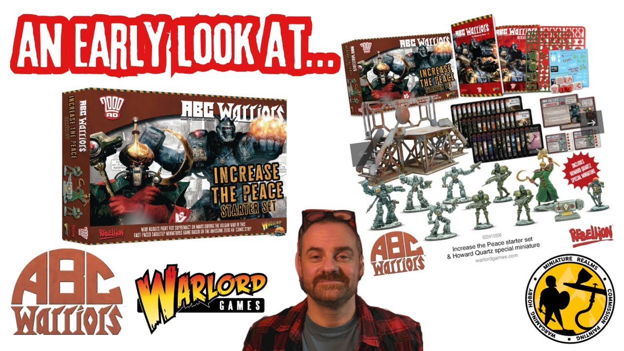 Warlord Games | ABC Warriors | Increase The Peace Starter | An Early Look