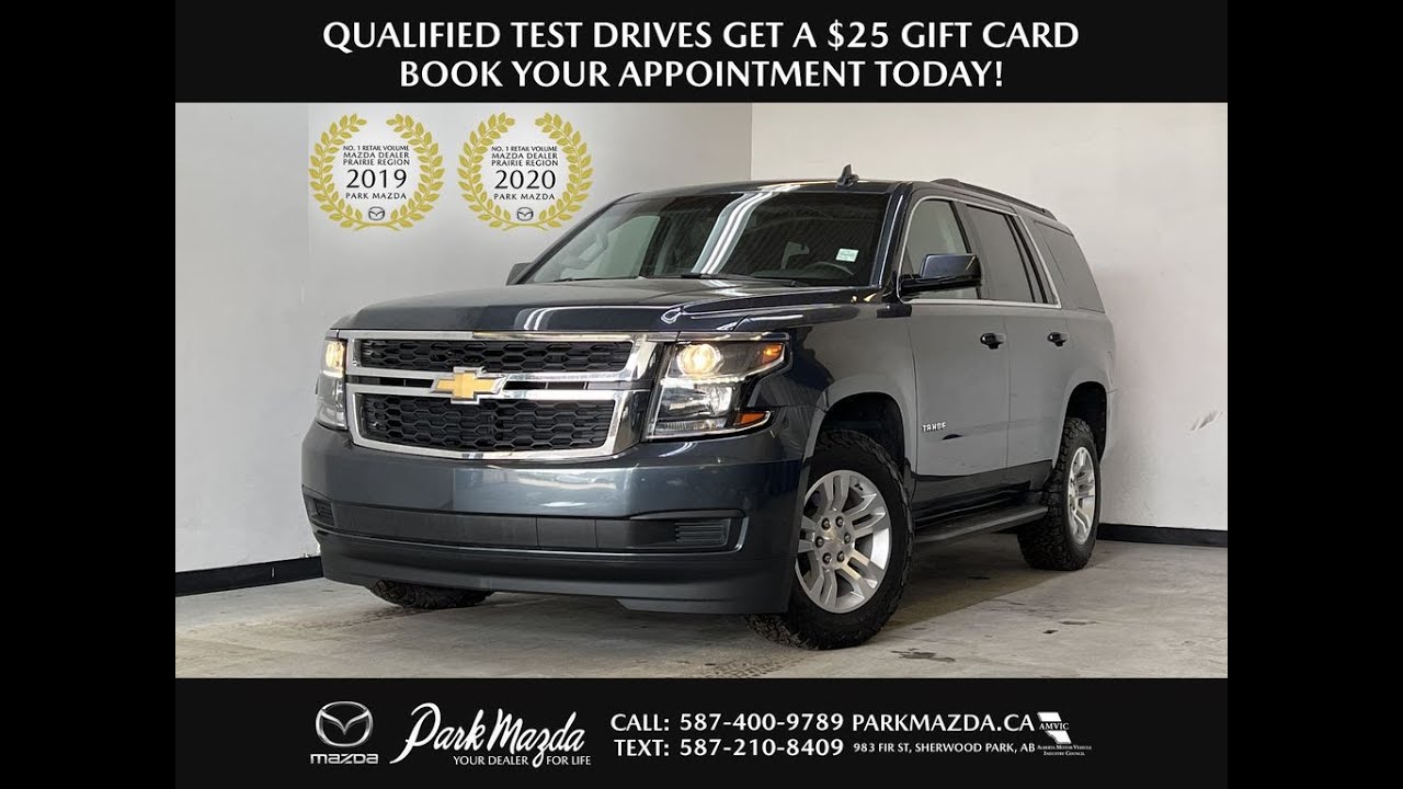 2020 Chevrolet Tahoe LS Review   - Park Mazda