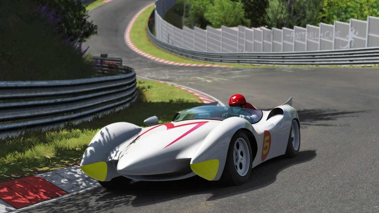 Mach 5 Speed Racer at Nordschleife