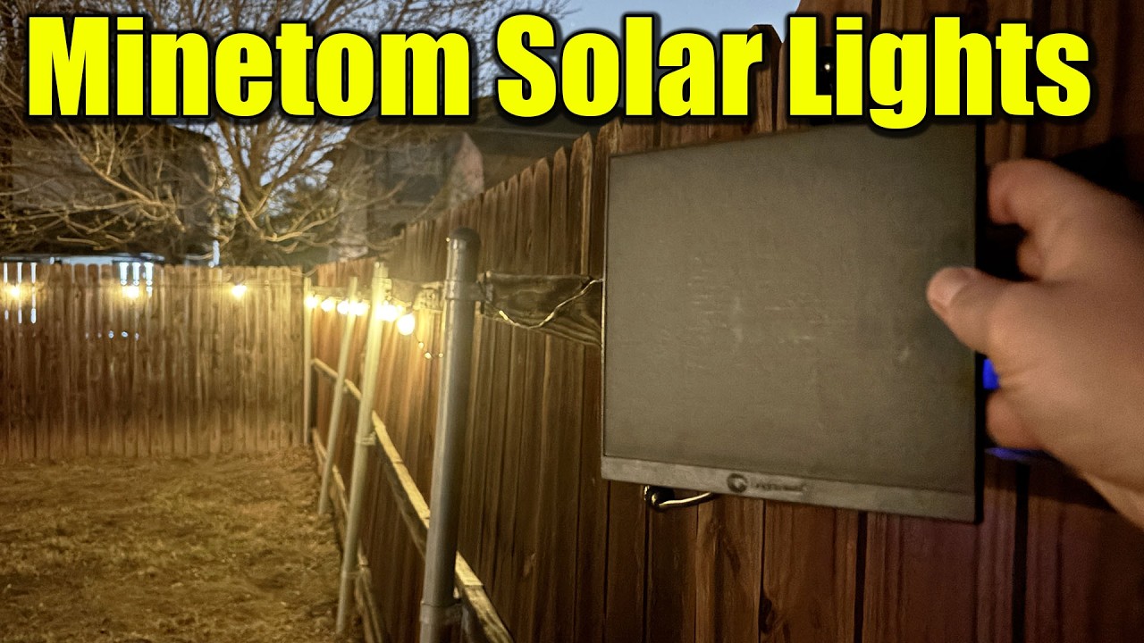 100FT Solar String Lights w/ Remote & Dimming Review