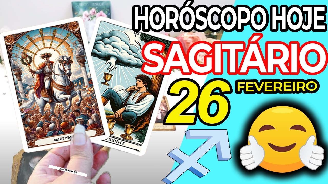 💥CUIDADO💥UMA PROFECIA DIVINA É CUMPRIDA😇🙏🏻 Sagitário ♐ 26 Fevereiro 2026 | Horoscopo do dia de hoje