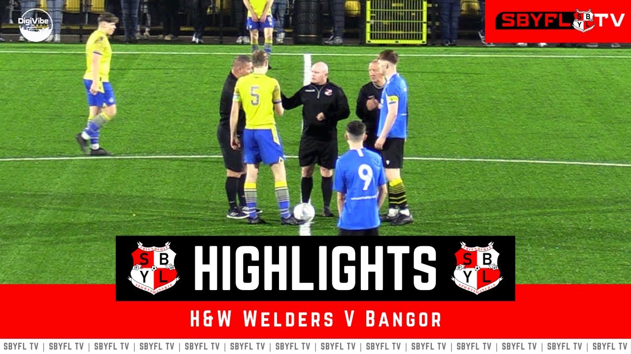 H&W Welders v Bangor - Under 18 G Burrell Divisional Cup Final - January 2024