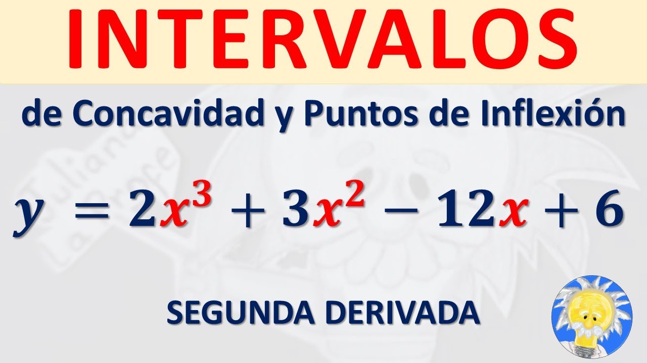 Cómo hallar INTERVALOS DE CONCAVIDAD y PUNTO DE INFLEXIÓN de una función (limites)