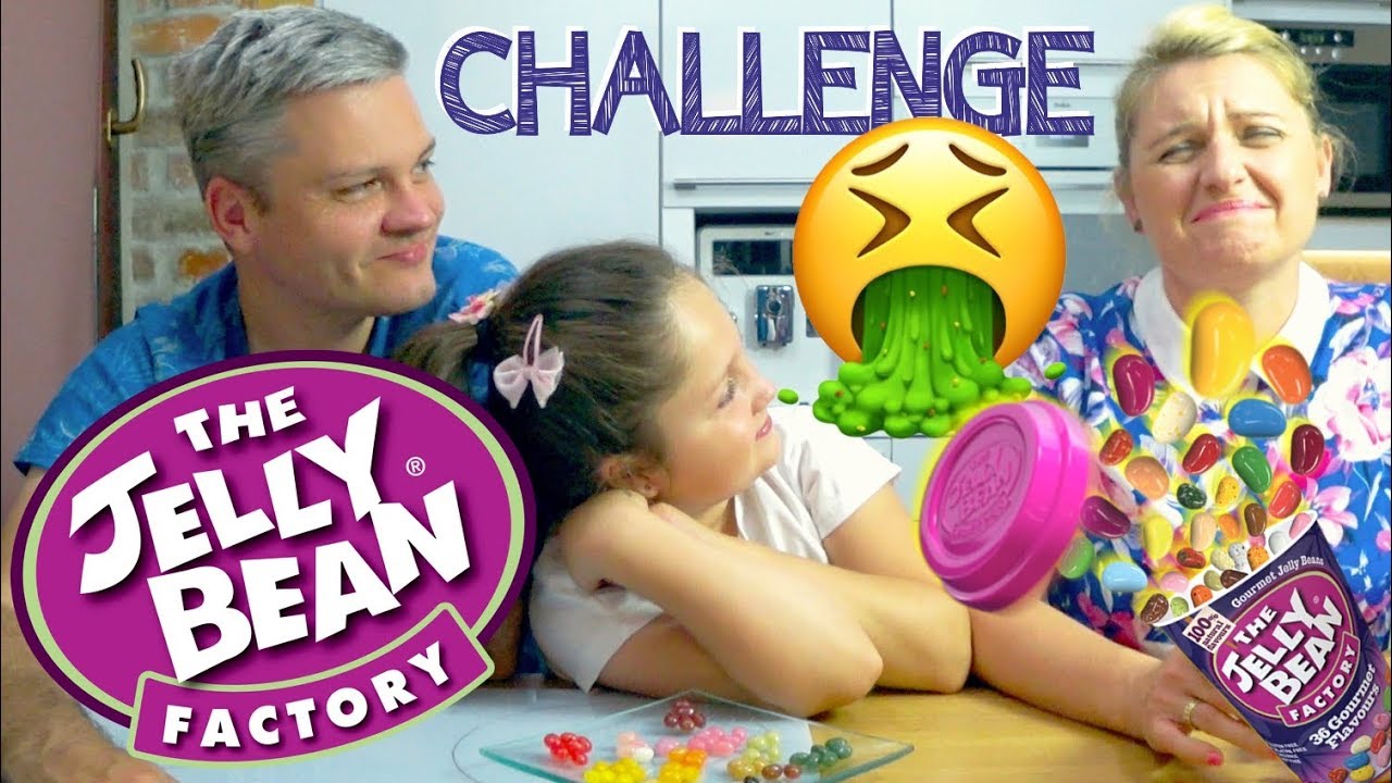 JELLY BEANS FACTORY 🍬 CHALLENGE 😡 KTO LEPIEJ ROZPOZNA SMAKI? 😜