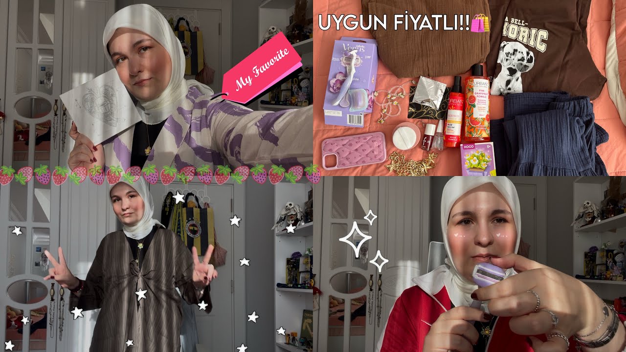 UYGUN FİYATLI ALIŞVERİŞİM!🛍️ (KIYAFET, KOZMETİK, TAKI…)🫧
