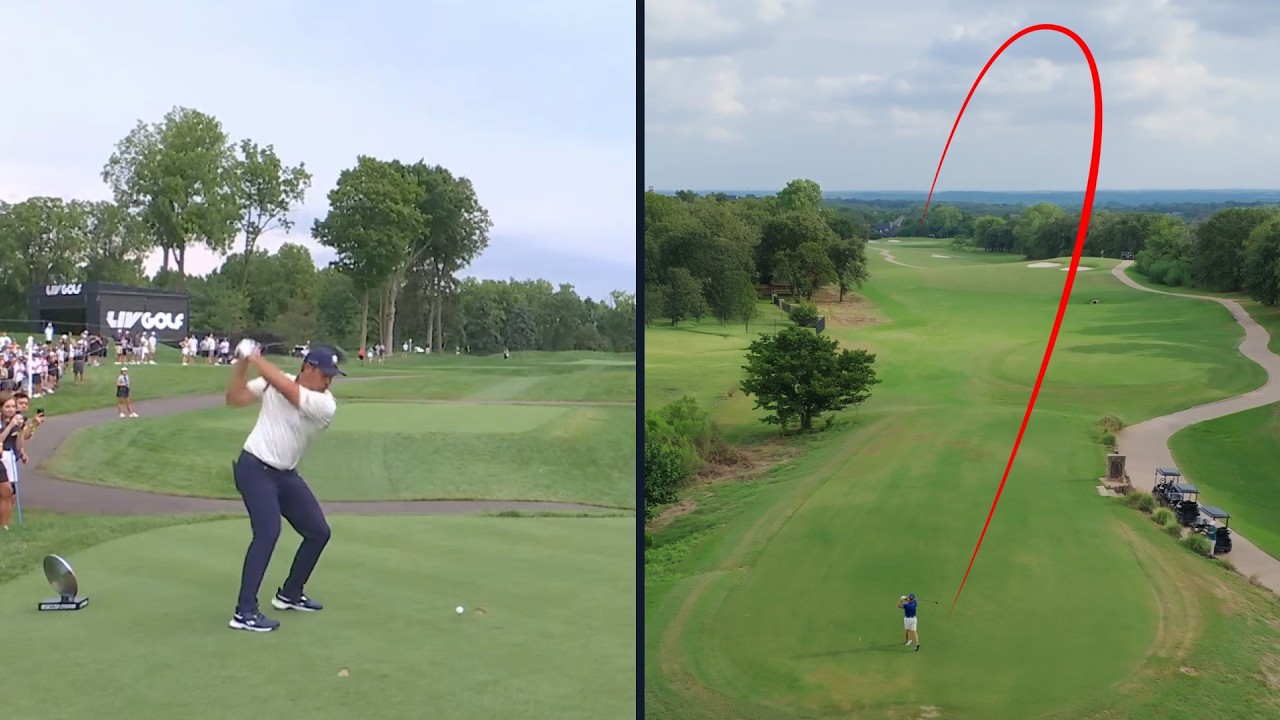 When Bryson DeChambeau thought he could actually reach the green...