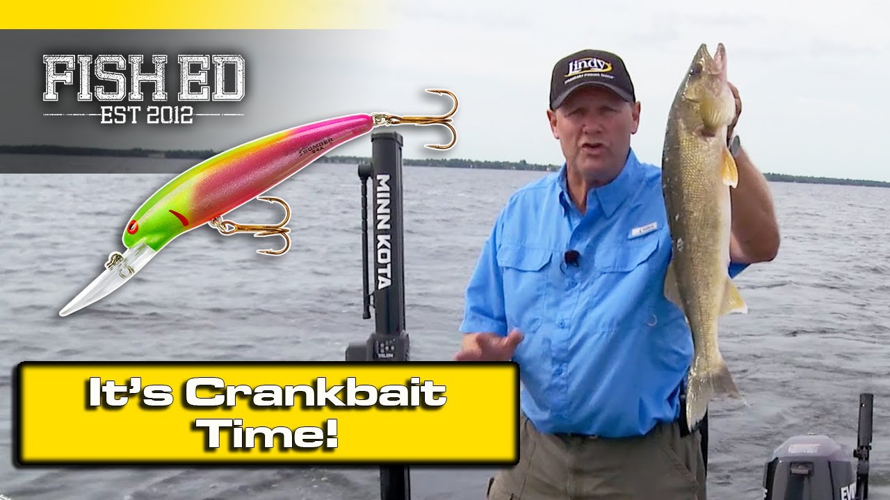 Trolling Crankbaits for Mid Summer Walleye