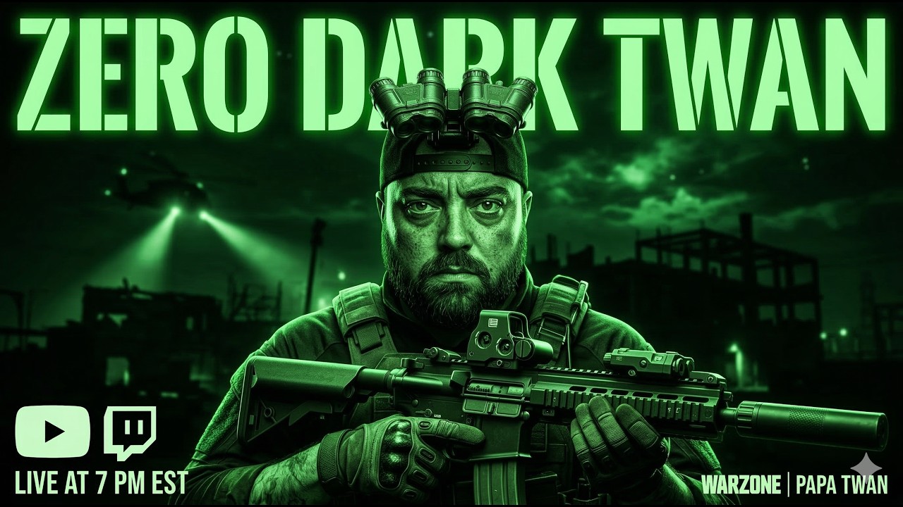🔴 ZERO DARK TWAN 🟢 Dropping into the NEW Blackout Map | !watchandlearn