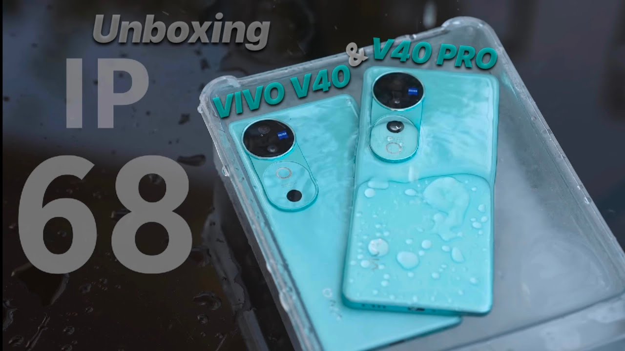 Vivo V40 & Vivo V40 Pro Unboxing & Review - Best Camera Phone?, IP 68 Rating.