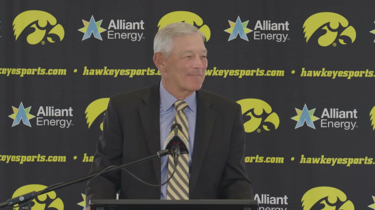 2024 Iowa Football Media Day - Kirk Ferentz Press Conference