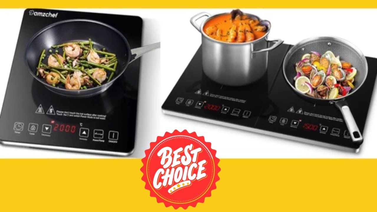 Meilleure Plaque à induction portable 2024: AMZCHEF