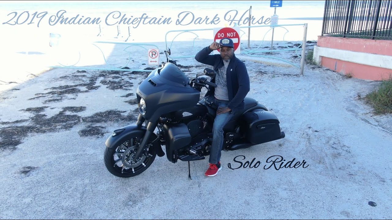 2019 Indian Chieftain Dark Horse Ride Command and Ride Review