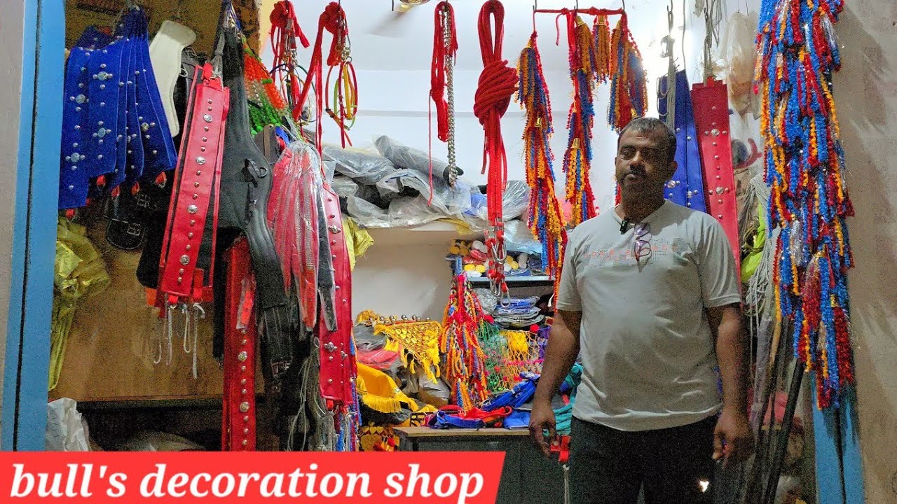 bull's decoration accessories shop in Hyderabad Royal Lagam | janwaron ko sajane ka saman ki dukaan