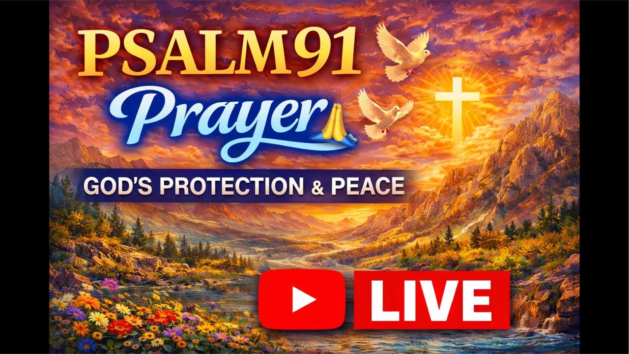 Psalm 91 Prayer for Protection | Live Prayer for Peace, Strength & God’s Presence 🙏