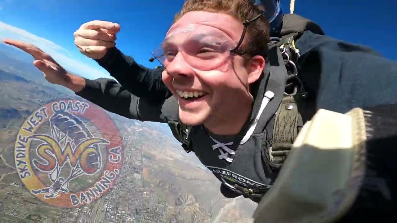 Patrick Kenny's rad jump at Skydive West Coast