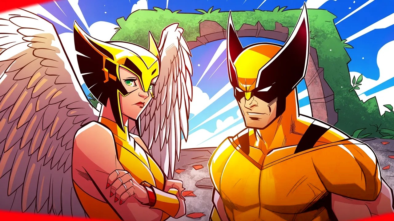 Why Hawkgirl And Wolverine Would Be PERFECT For Each Other