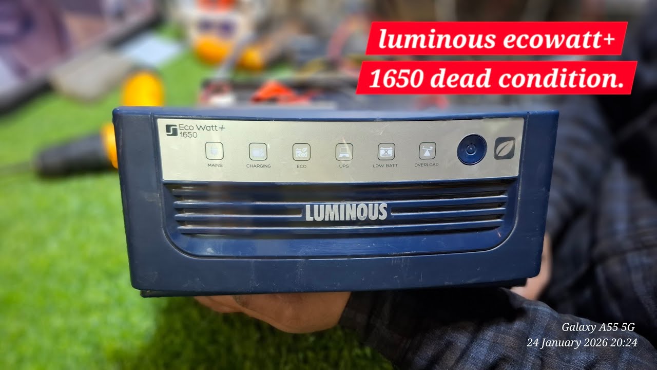 LUMINOUS ECO WATT+1650, ALL OVER DEAD CONDITION.