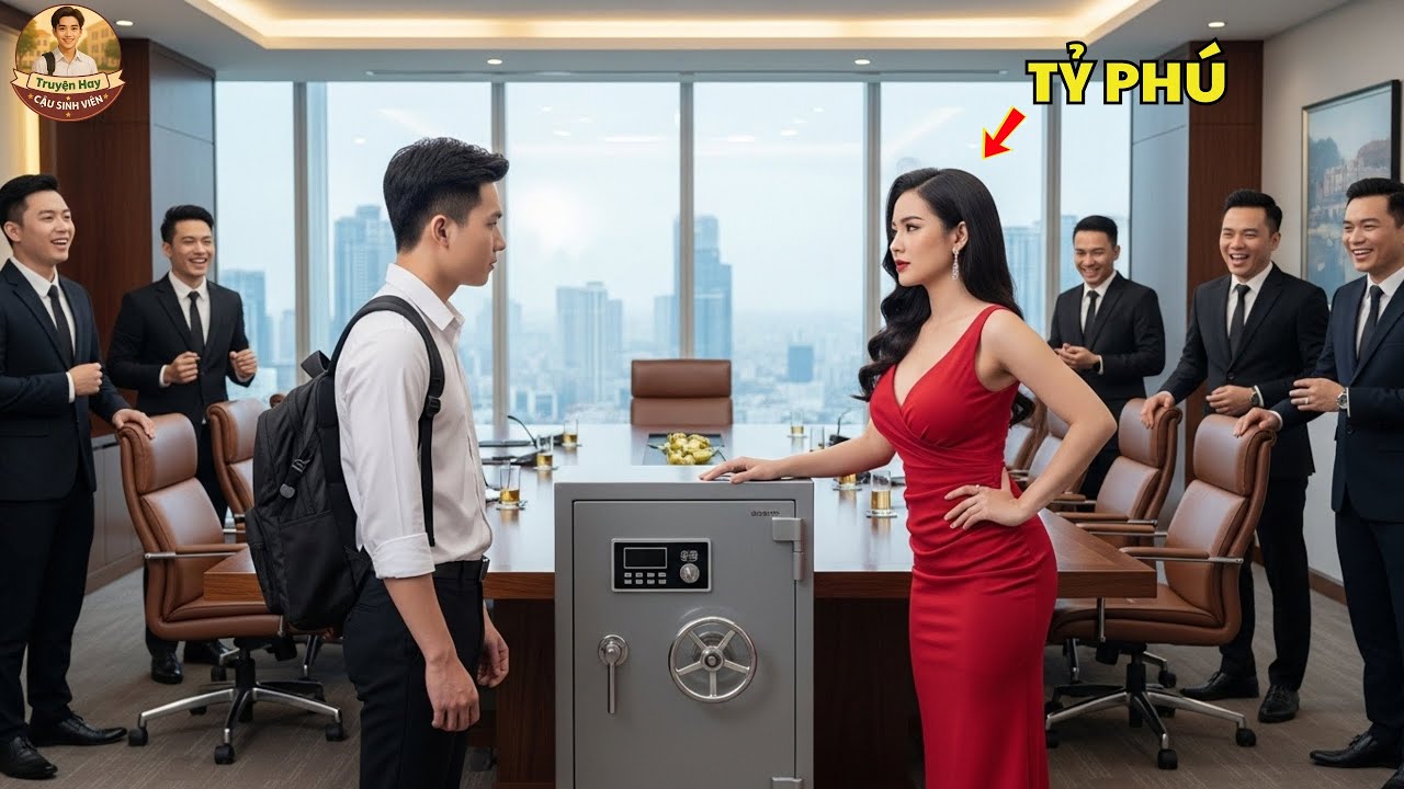 Nữ Tỷ Phú Thách Cậu Sinh Viên Mở Két Sắt – 5 Phút Sau, Cô Ngã QuỴ Trong Nước Mắt!