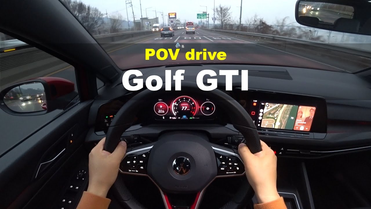MK8 Volkswagen GOLF GTI POV drive