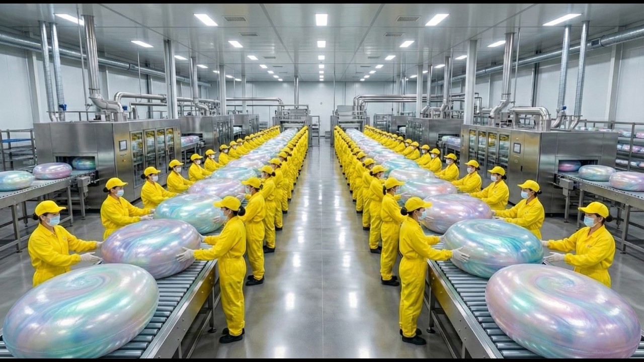 Inside a Soap Factory: How Raw Oil Becomes Perfect Bars (Mesmerizing Process)