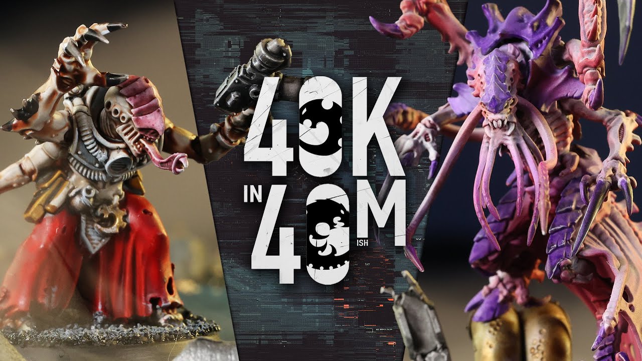 Ascension! Tyranids descend on a Genestealer Cult liberate world. Warhammer 40k in 40m