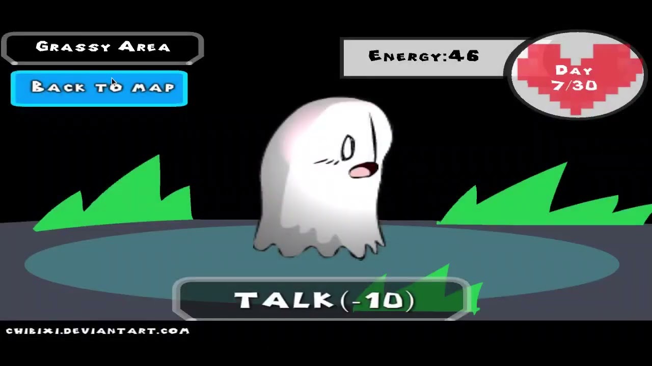 Playing Under LOVE Tale Dating Sim {Flowey Ending}