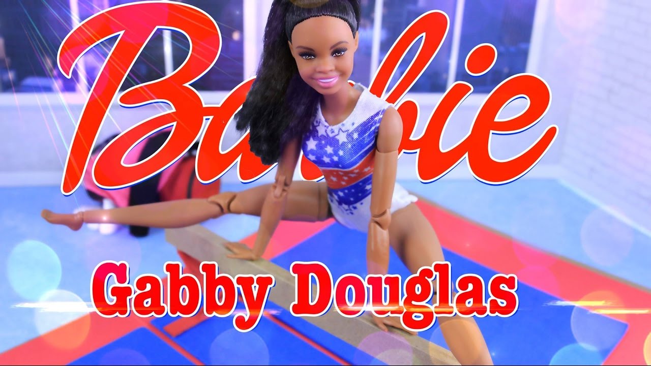 Gabby Douglas SHEROS Barbie Collector Pink Label Doll Review - 4K
