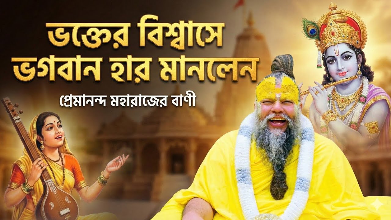 বিশ্বাস থাকলে পাথরের মূর্তিও কথা বলে | প্রেমানন্দ মহারাজের বাণী। Premanand Maharaj bangla.