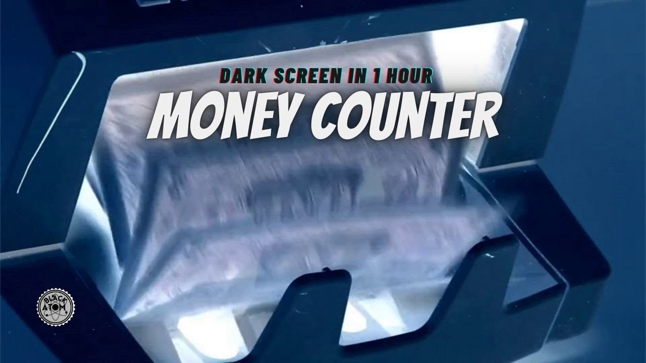 💵 Counting Money ASMR for Deep Sleep ⨀ Relaxing Cash Machine Sounds (12 Hours)