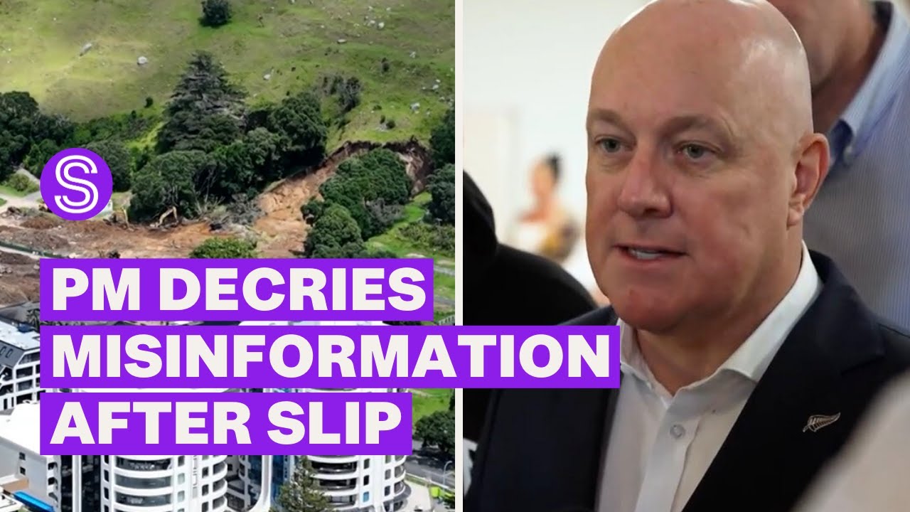 PM decries spread of racist 'misinformation' over Mt Maunganui slip  | Stuff.co.nz
