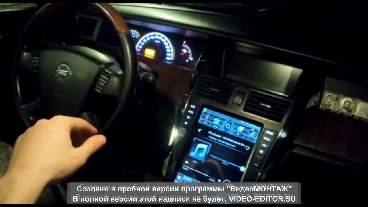 Мультимедиа tesla в nissan teana j31 2007