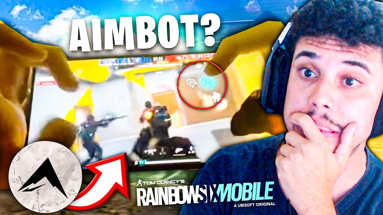 REAGI ao MELHOR PROPLAYER do MUNDO de RAINBOW SIX MOBILE 💀