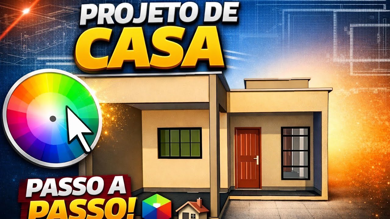 SketchUp Tutorial Completo: Portas, Janelas e Cores da Fachada