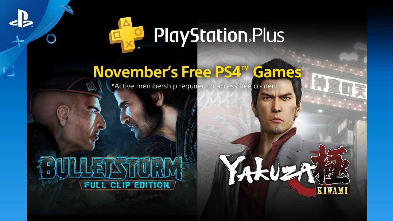 PlayStation Plus - Free Games Lineup: November 2018 | PS4