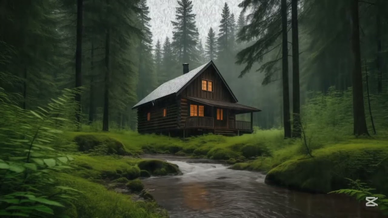 Raindrops & Calm Mind 🌧️🕯️