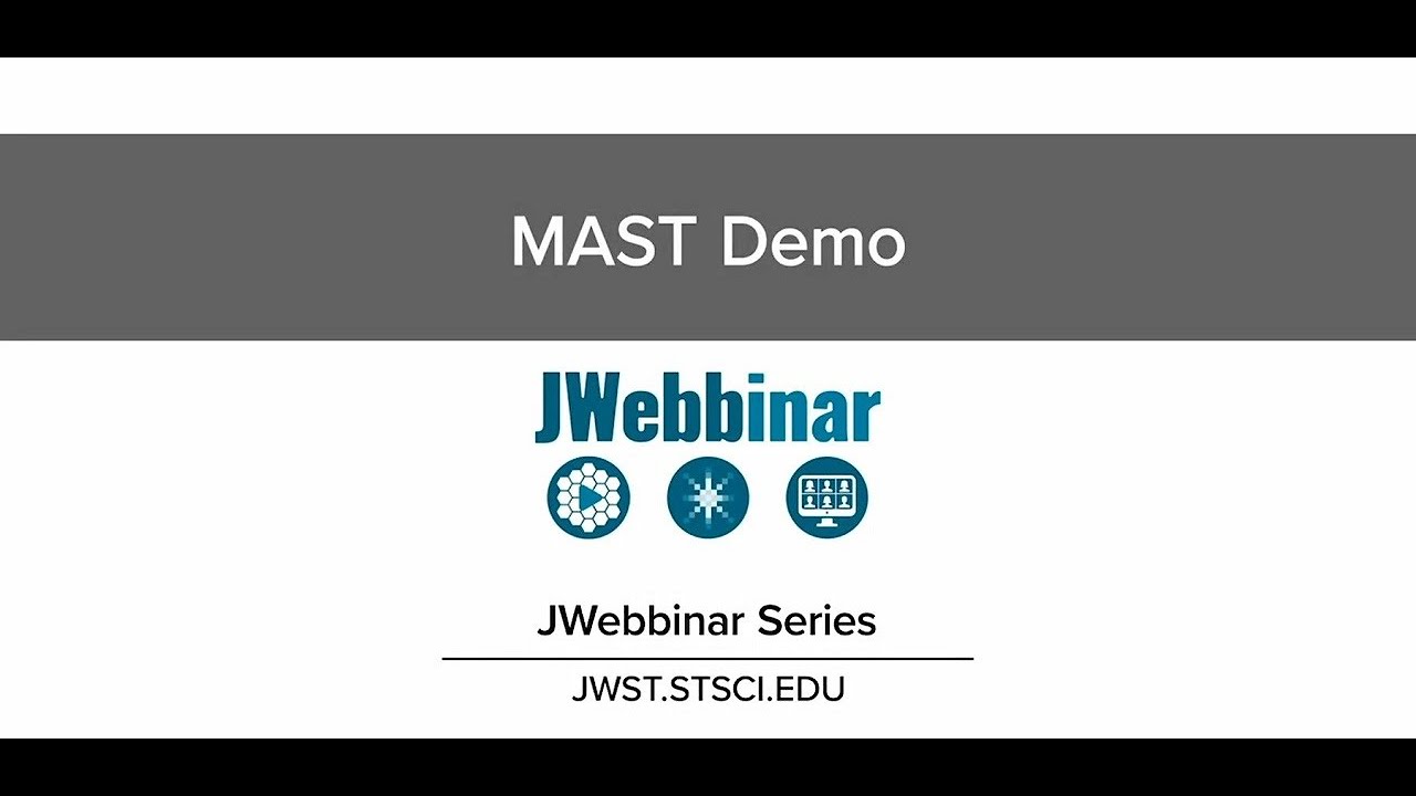 MAST Portal Demonstration from JWebbinar 17