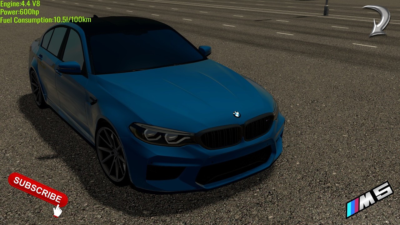 City Car Driving - BMW M5 F90