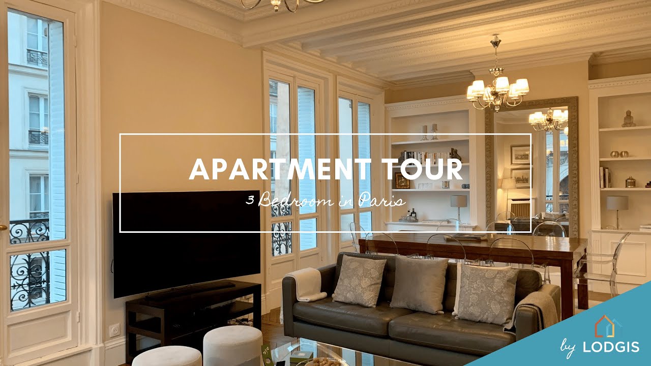 Apartment Tour // Furnished  109.2m2 in Paris – Ref : 50421132